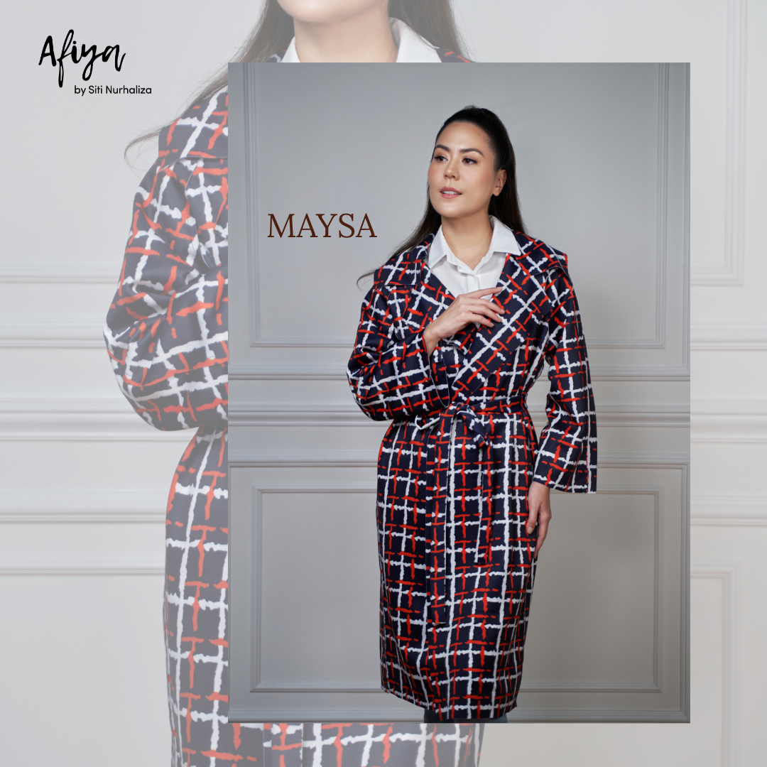 Nayla Printed Cardigan Maysa