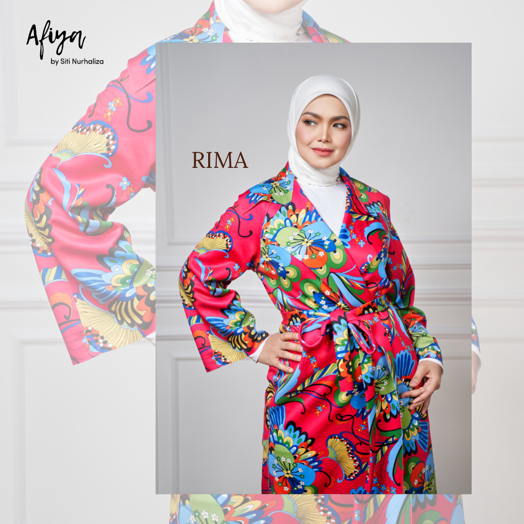 Nayla Printed Cardigan Rima