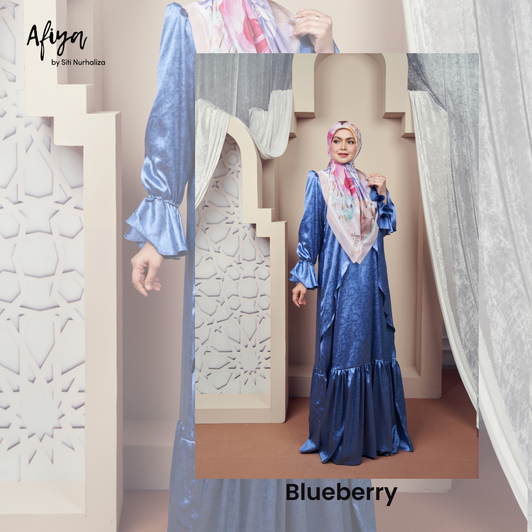 Amara Dress Blueberry