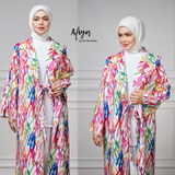 Nayla Printed Cardigan Areesa